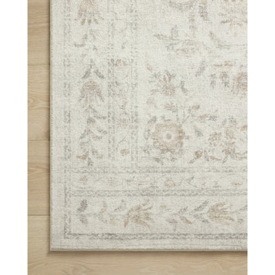 Rifle Paper Co. x Loloi Courtyard Yellow / Multi Area Rug feat